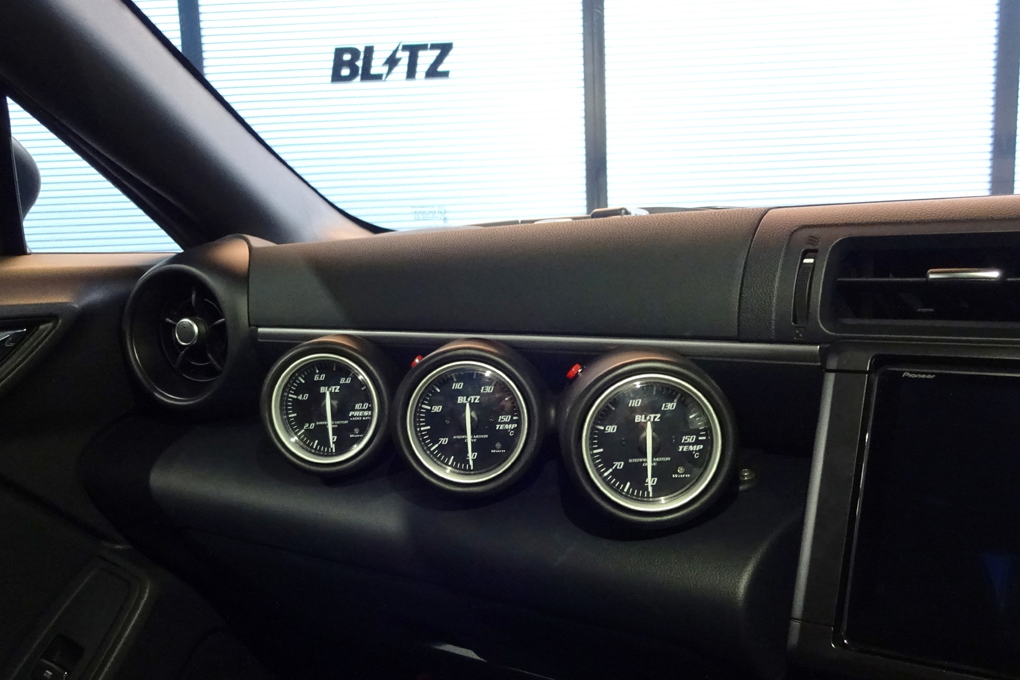 BLITZ ブリッツ レーシング SD メーター φ60mm ４個セット