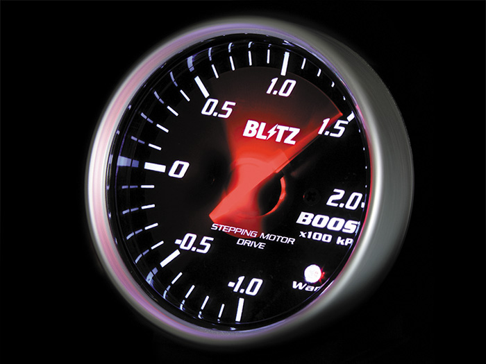 ブリッツ レーシングメーターSD 60φ ブースト計・水温計・電圧計 3個セット