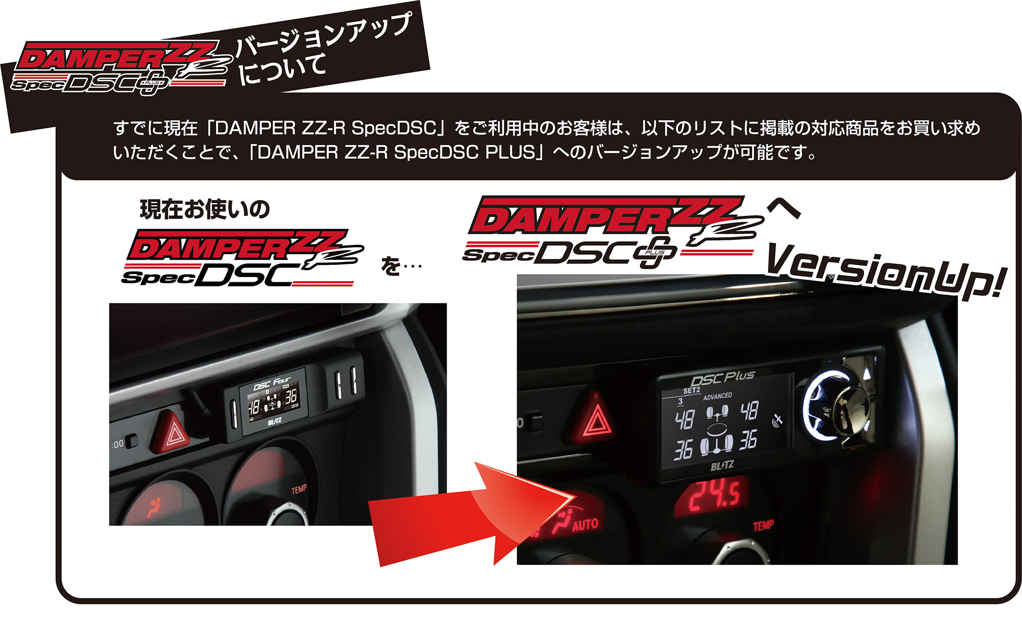 車高調 / DAMPER ZZ-R SpecDSC PLUS | BLITZ
